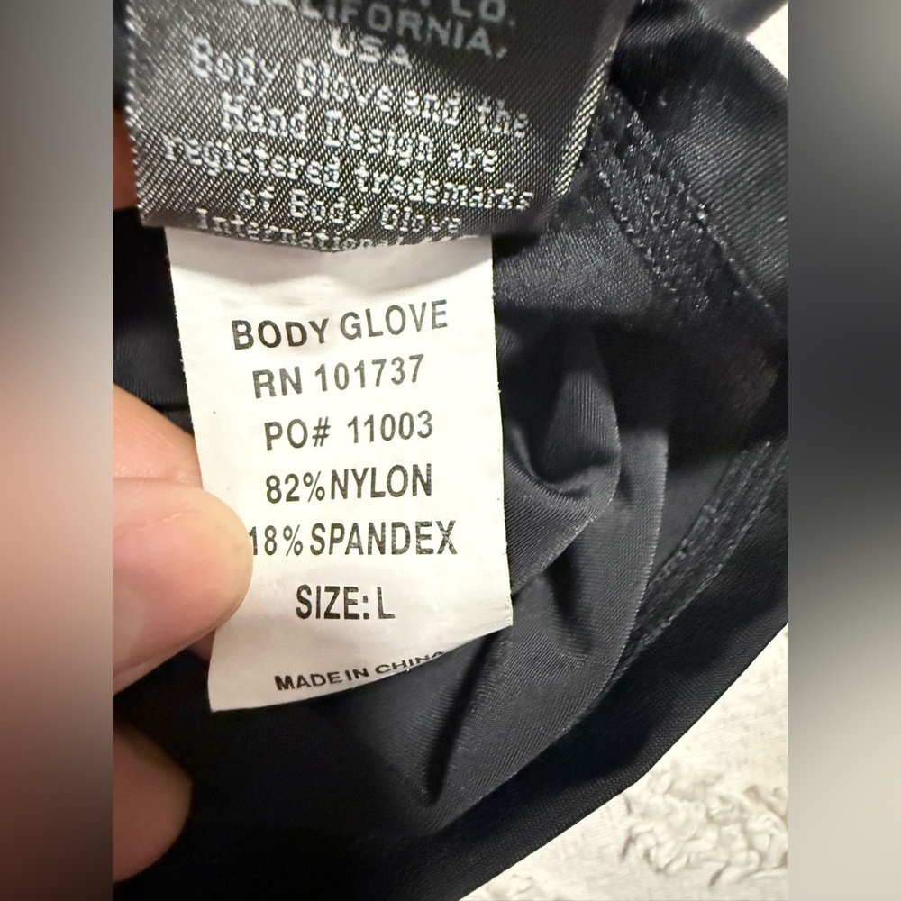 Body Glove Men's Black Rash Guard UV Protection Size L - Picture 5 of 10